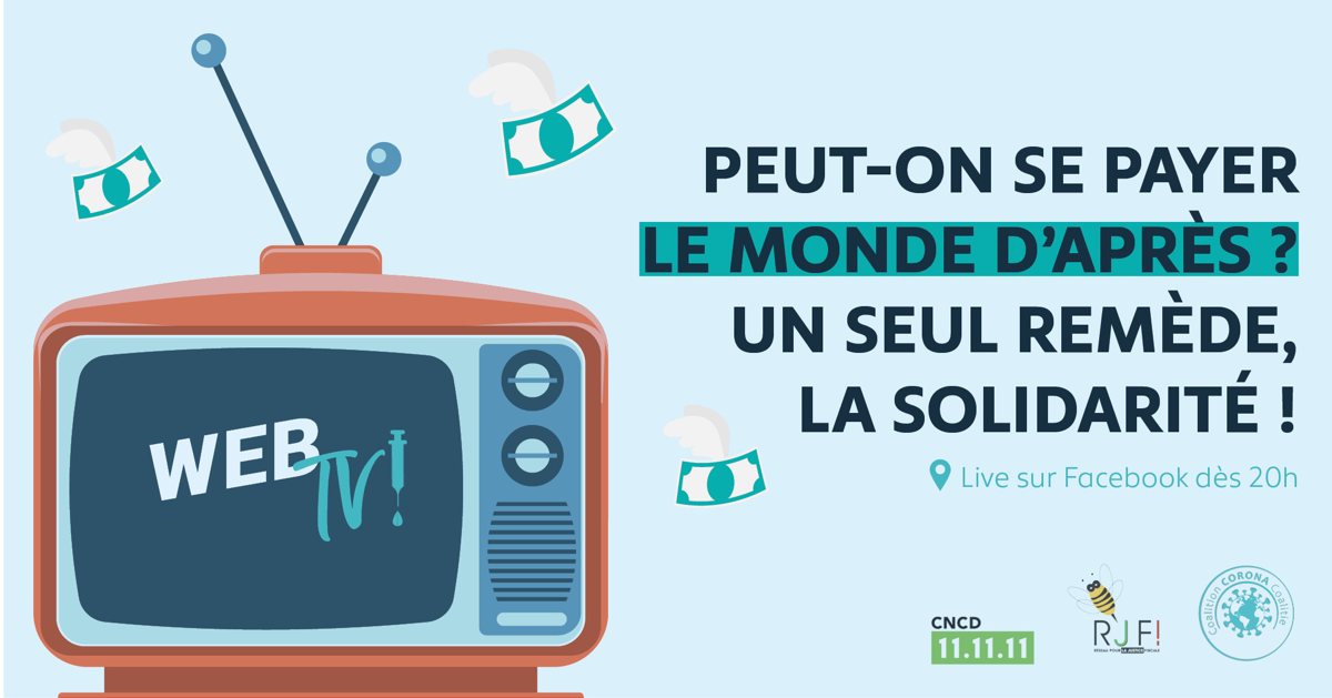 [WebTV] Peut-on se payer le monde d'après ? Un seul remède, la solidarité.