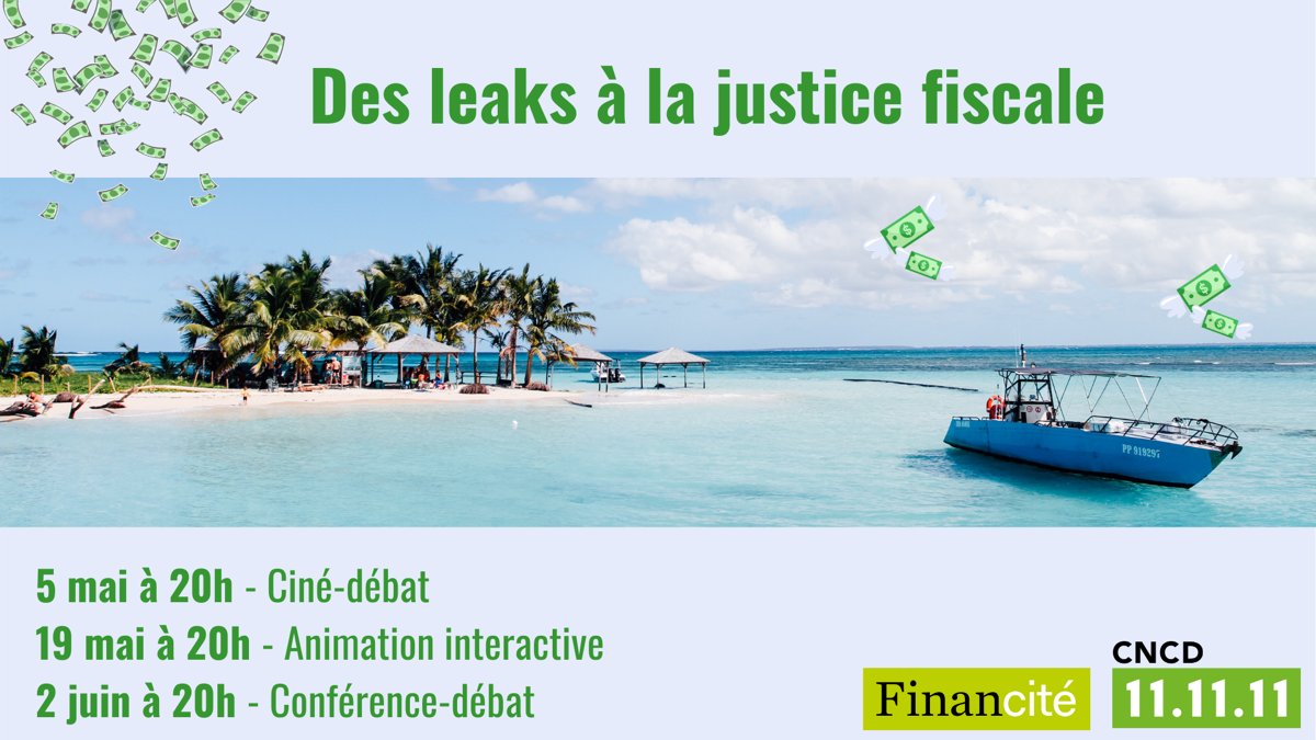 “Des leaks à la justice fiscale” (3/3) - Conférence-débat : Où en est-on et...